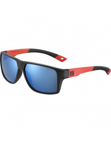 BOLLE BRECKEN FLOATABLE BLACK RED HD POLARIZED OFFSHORE BLUE 12459