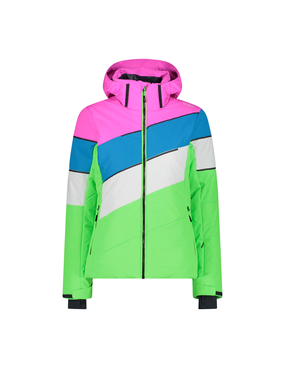 CAMPAGNOLO WOMAN JACKET ZIP HOOD MELA FLUO Buy with a discount at