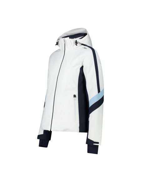 CMP WOMAN at Buy discount a with WHITE Roya Roca JACKET ZIP HOOD